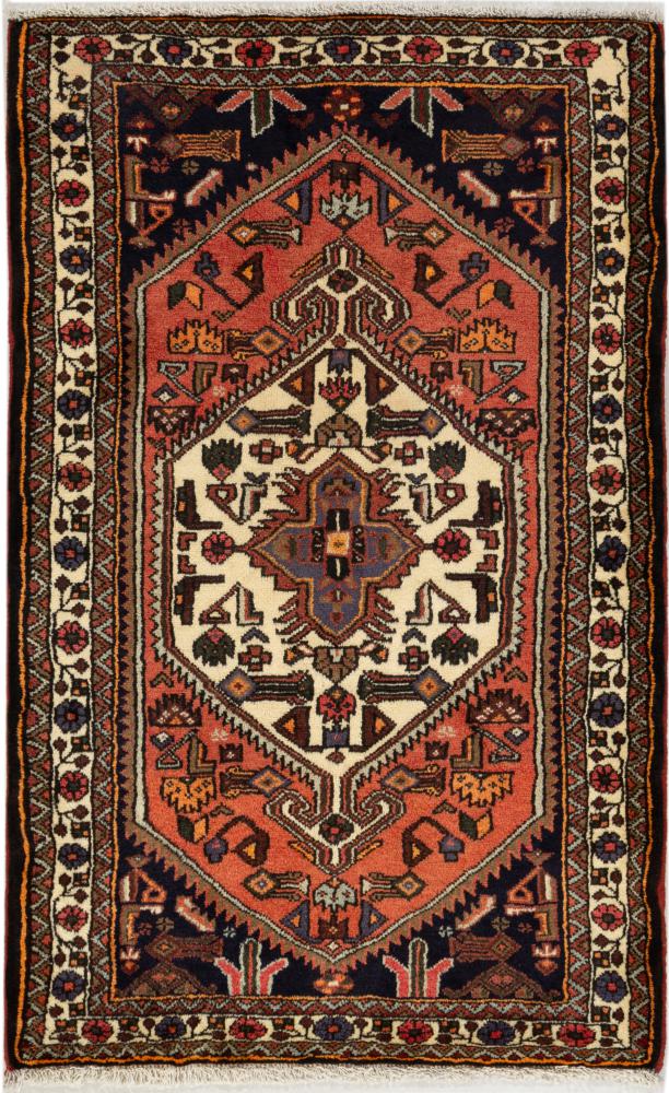 Alfombra persa Khamseh 127x79 127x79, Alfombra persa Anudado a mano