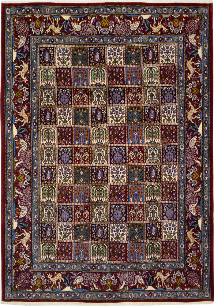 Tapete persa Moud Seda 305x206 305x206, Tapete persa Atado à mão