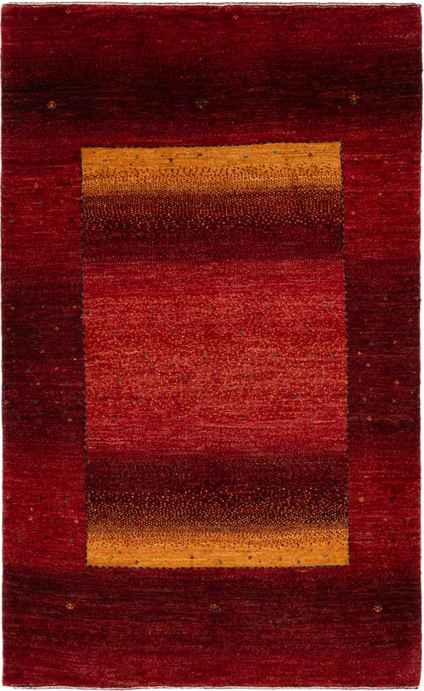 Alfombra persa Persia Gabbeh Loribaft Atash 148x91 148x91, Alfombra persa Anudado a mano