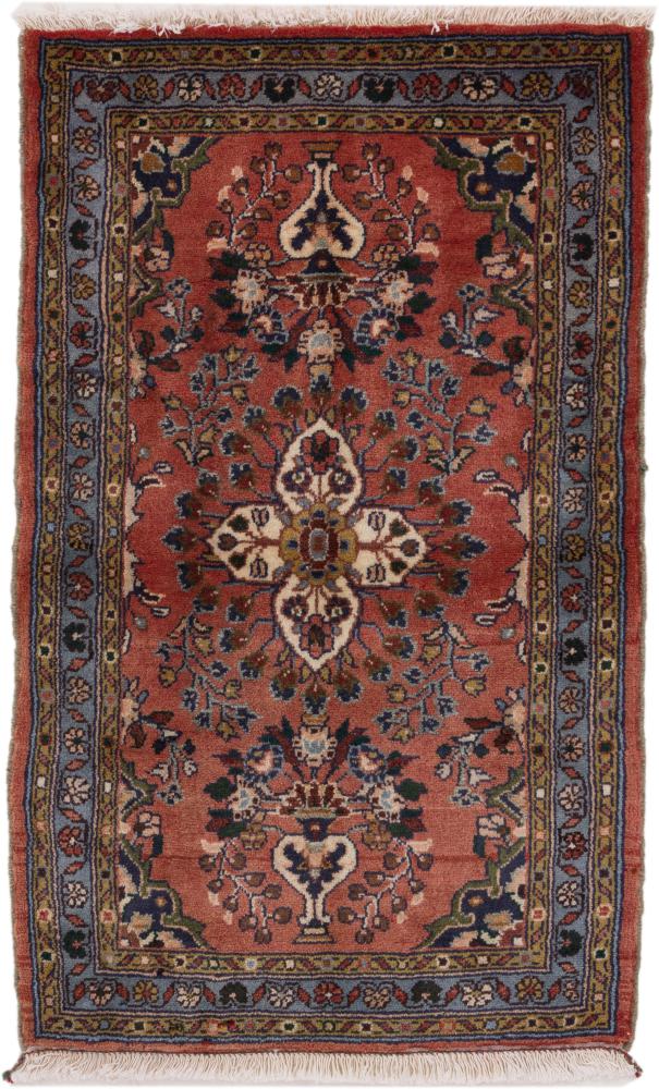 Tapis persan Hamadan 103x61 103x61, Tapis persan Noué à la main
