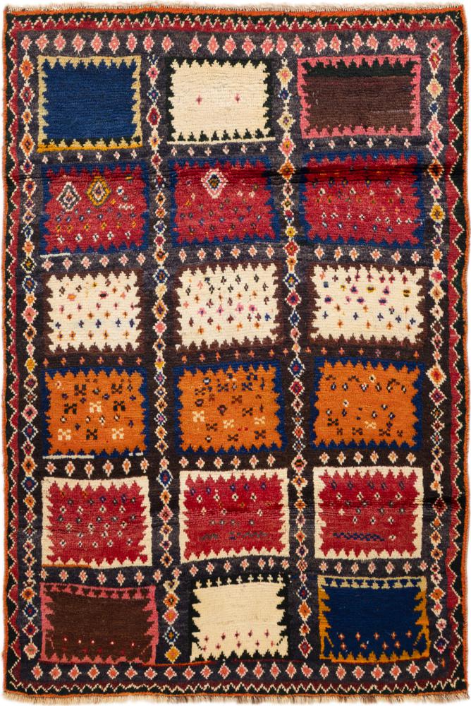 Tappeto persiano Persia Gabbeh Ghashghai 160x105 160x105, Tappeto persiano Annodato a mano