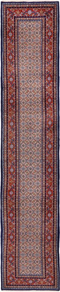 Persisk tæppe Moud 398x79 398x79, Persisk tæppe Knyttet i hånden