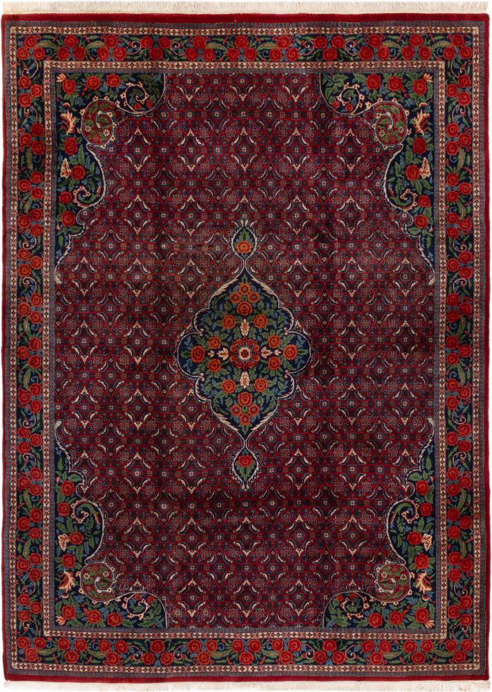 Ινδικό χαλί Indo Bidjar 343x249 343x249, Περσικό χαλί Οι κόμποι έγιναν με το χέρι