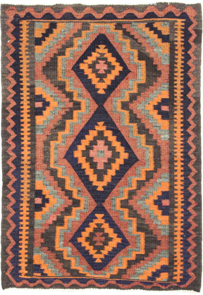 Tapete persa Kilim Fars 104x72 104x72, Tapete persa Tecido à mão