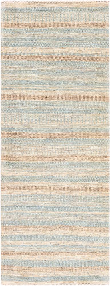 Tappeto persiano Persiano Gabbeh Loribaft Natura 205x77 205x77, Tappeto persiano Annodato a mano