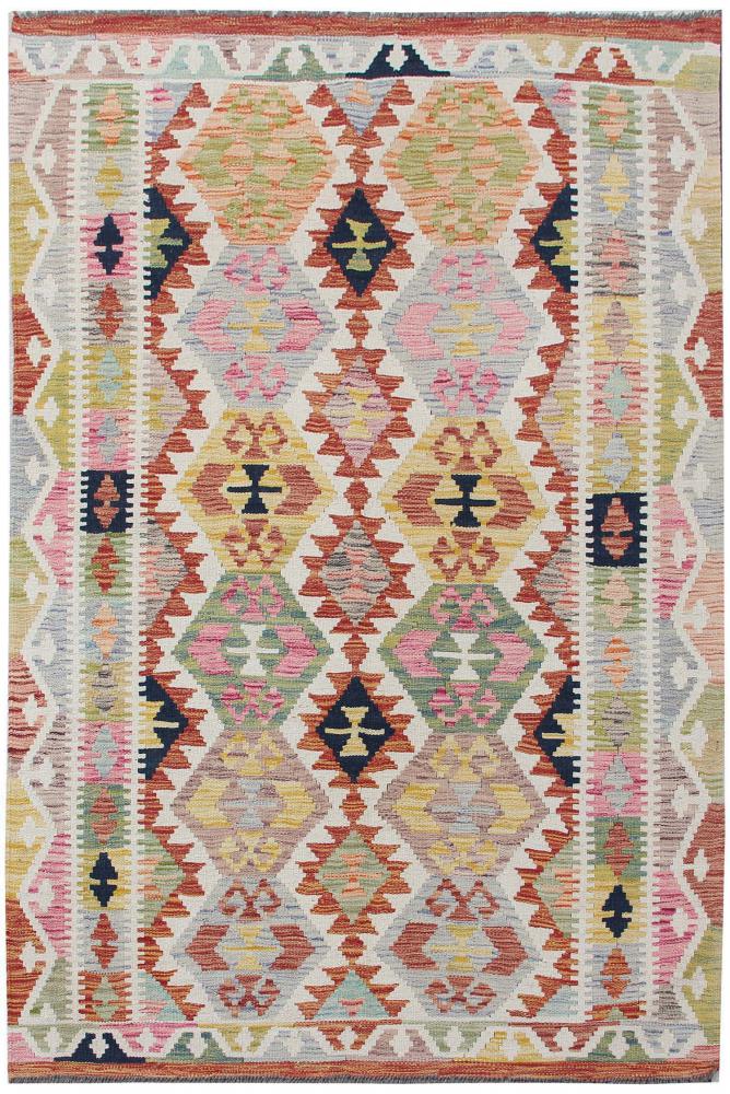 Tapete afegão Kilim Afegão 6'2"x4'1" 6'2"x4'1", Tapete persa Tecido à mão