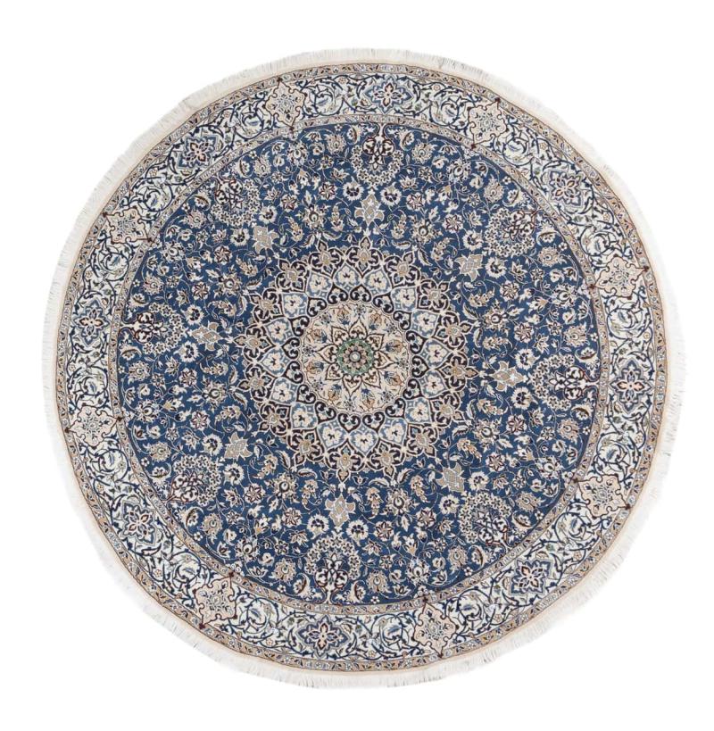 Persian Rug Nain 9La 257x255 257x255, Persian Rug Knotted by hand