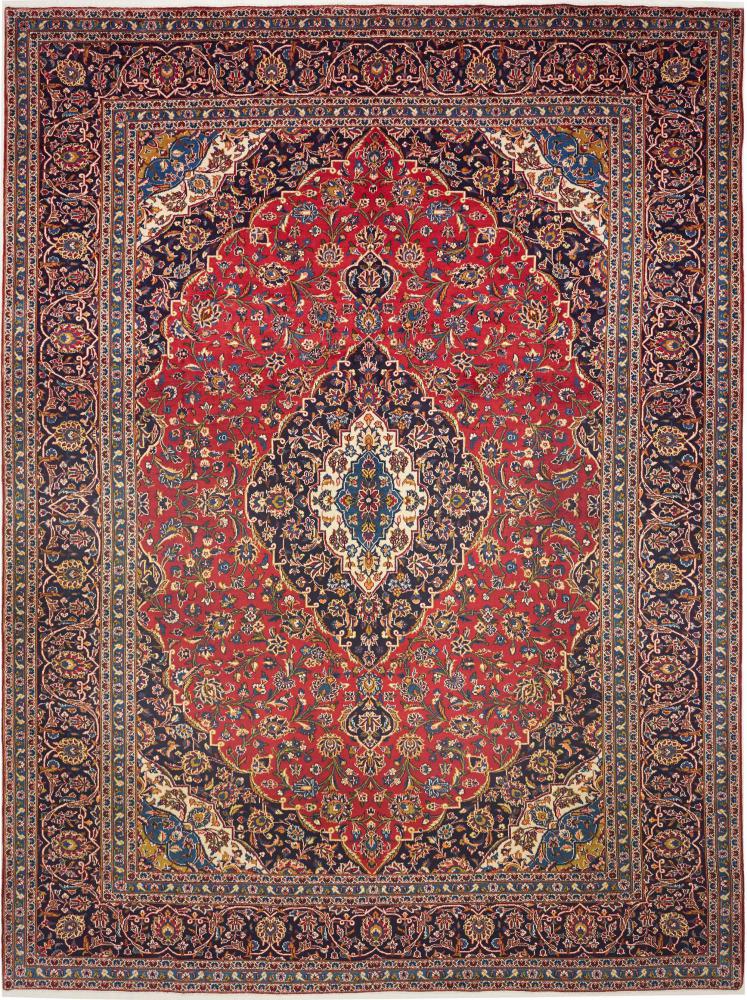  ペルシャ絨毯 カシャン 406x302 406x302,  ペルシャ絨毯 手織り