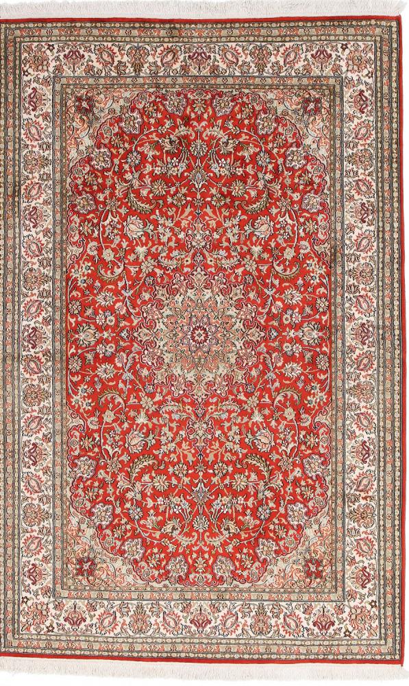 Tapete indiano Kashmir Seda 198x127 198x127, Tapete persa Atado à mão