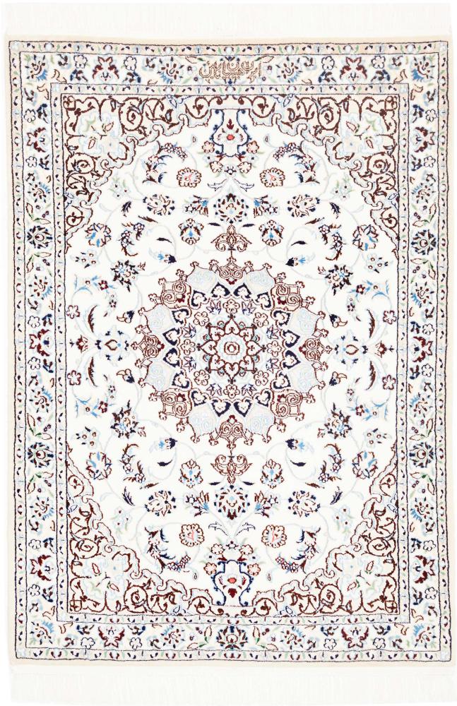 Persian Rug Nain 6La 124x87 124x87, Persian Rug Knotted by hand