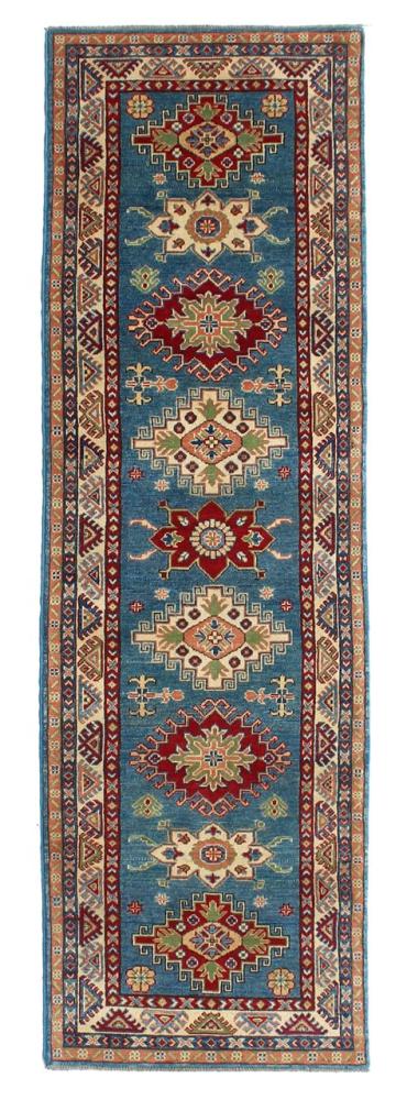 Afghan rug Kazak Ghazni 296x80 296x80, Persian Rug Knotted by hand
