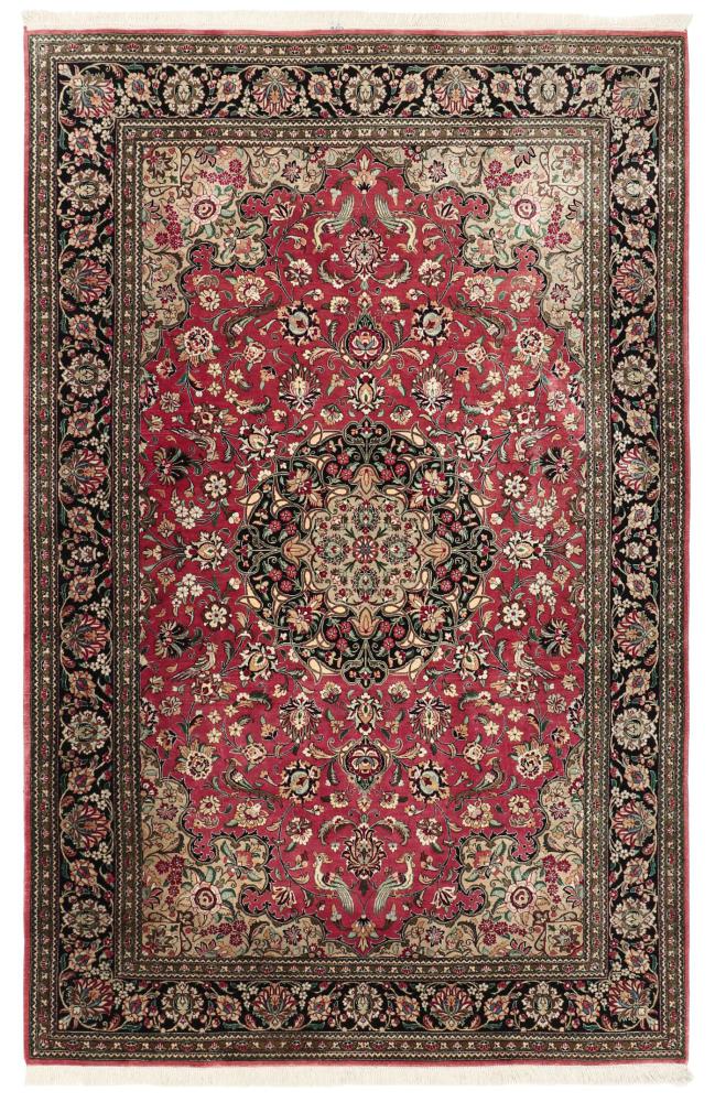 Tapete persa Ghom Seda 209x134 209x134, Tapete persa Atado à mão