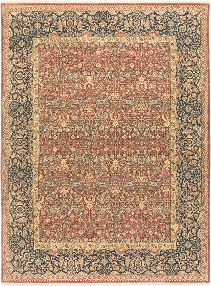 インドのカーペット Agra 364x274 364x274,  ペルシャ絨毯 手織り