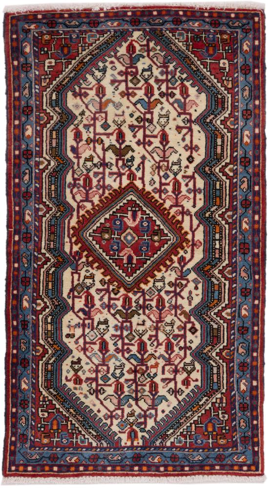 Persian Rug Hamadan 111x59 111x59, Persian Rug Knotted by hand