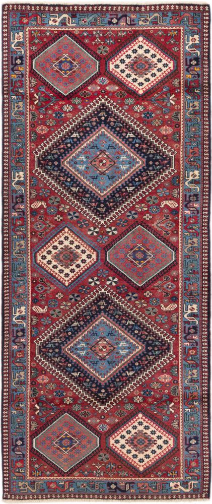 Περσικό χαλί Yalameh 200x82 200x82, Περσικό χαλί Οι κόμποι έγιναν με το χέρι