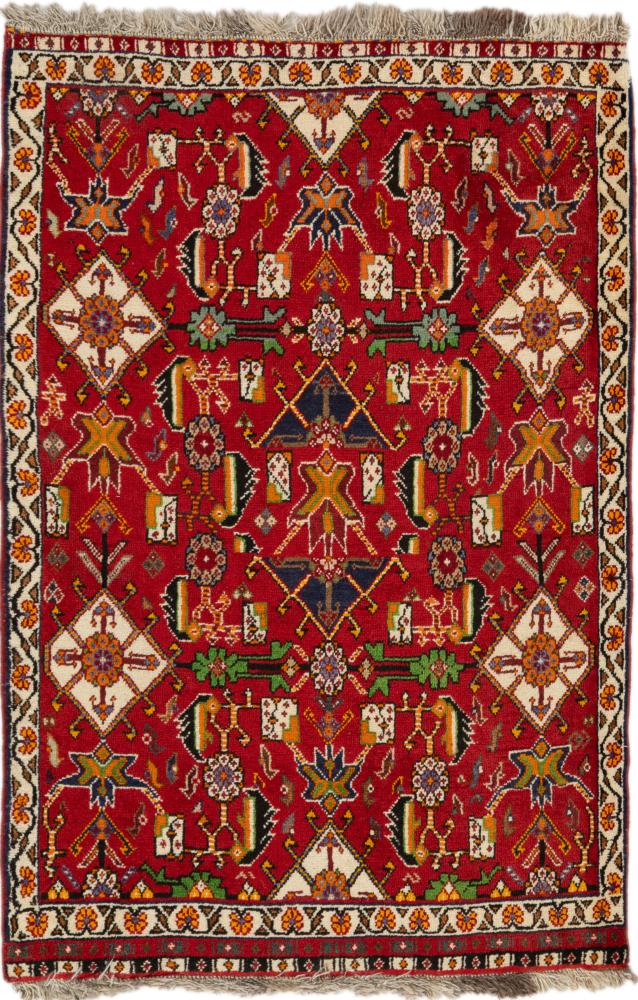 Persisk tæppe Shiraz 120x80 120x80, Persisk tæppe Knyttet i hånden