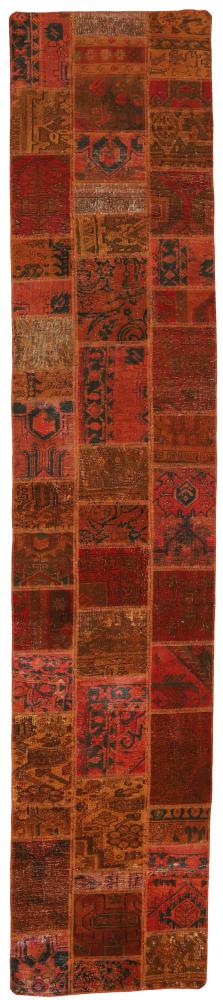 Persisk matta Patchwork 416x81 416x81, Persisk matta Knuten för hand