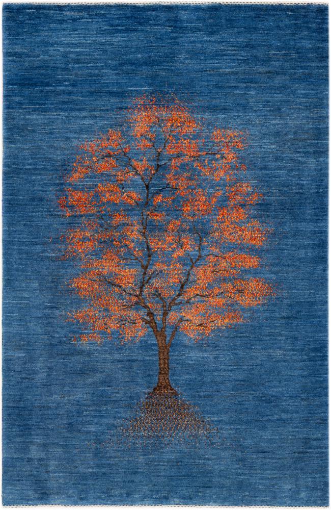 Tapis persan Persan Gabbeh Loribaft Atash 181x117 181x117, Tapis persan Noué à la main