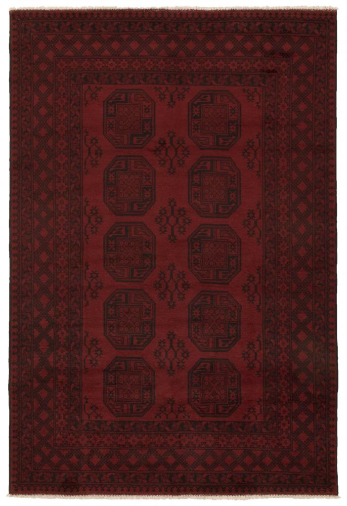 Tapete afegão Afghna Akhche 245x163 245x163, Tapete persa Atado à mão