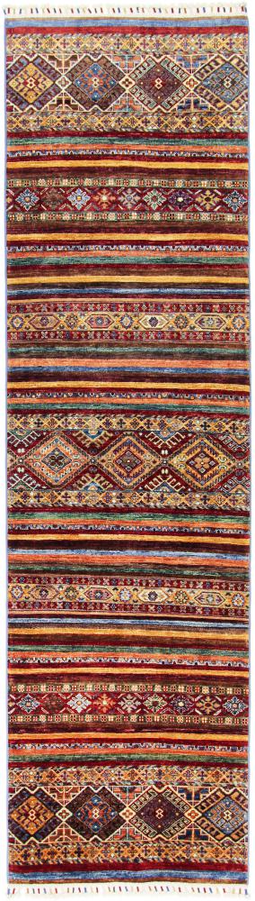 Afghaans tapijt Arijana Shaal 297x84 297x84, Perzisch tapijt Handgeknoopte