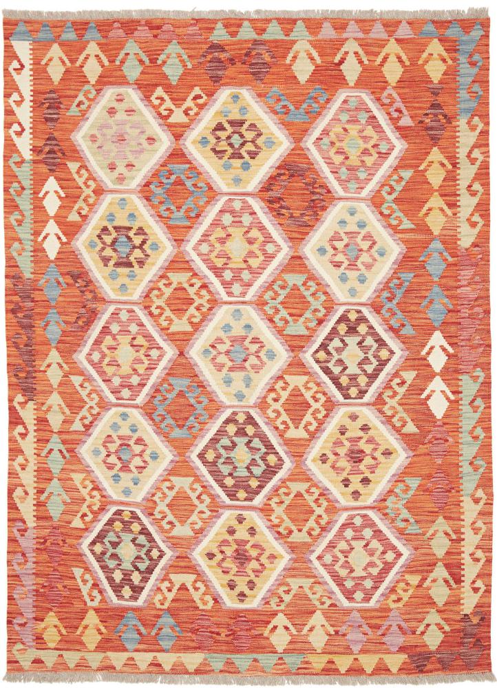 Afghaans tapijt Kilim Afghan 199x148 199x148, Perzisch tapijt Handgeweven