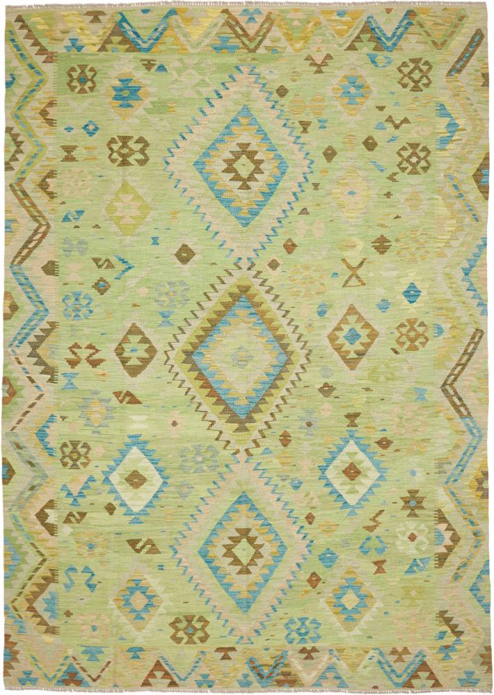 Alfombra afgana Kelim Afghan 292x210 292x210, Alfombra persa Tejido a mano