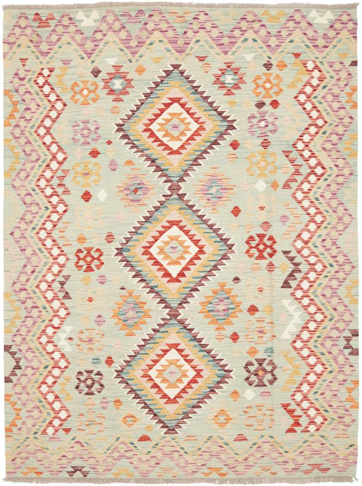 Dywan afgański Kilim Afghan 198x145 198x145, Dywan perski Ręcznie tkane