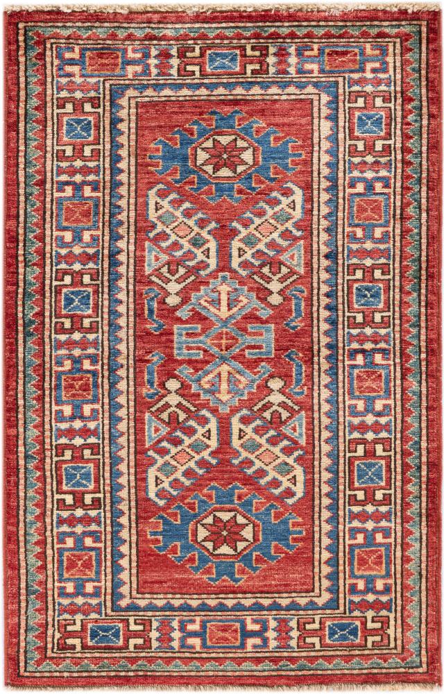 Alfombra afgana Super Kazak 92x58 92x58, Alfombra persa Anudado a mano