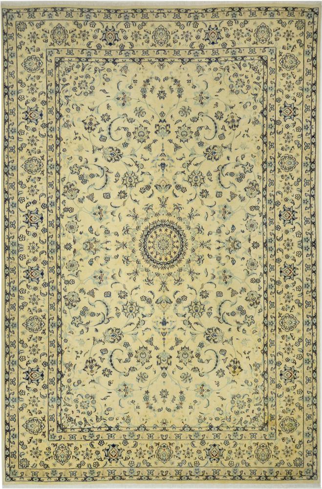 Tapis persan Naïn 9La 297x195 297x195, Tapis persan Noué à la main