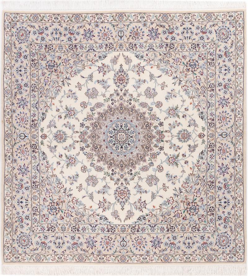 Persian rug Nain 9La 202x197 202x197, Persian rug Hand-knotted