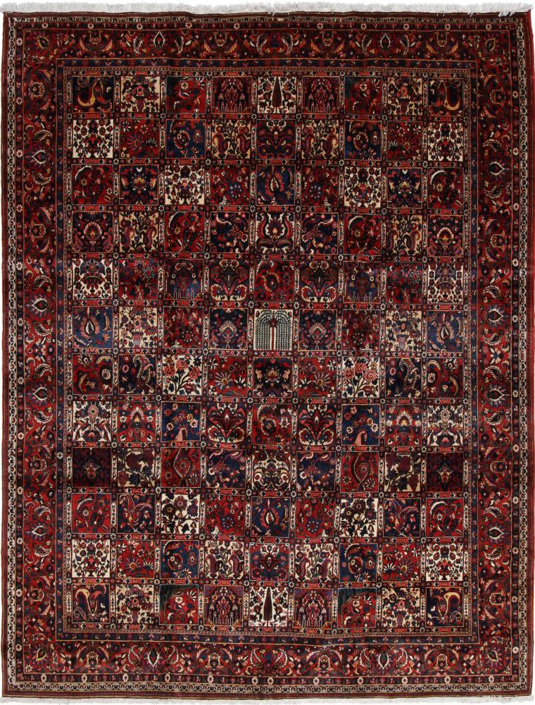 Persian Rug Bakhtiari 13'6"x10'6" 13'6"x10'6", Persian Rug Knotted by hand