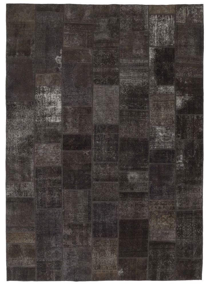 Perserteppich Patchwork 353x250 353x250, Perserteppich Handgeknüpft