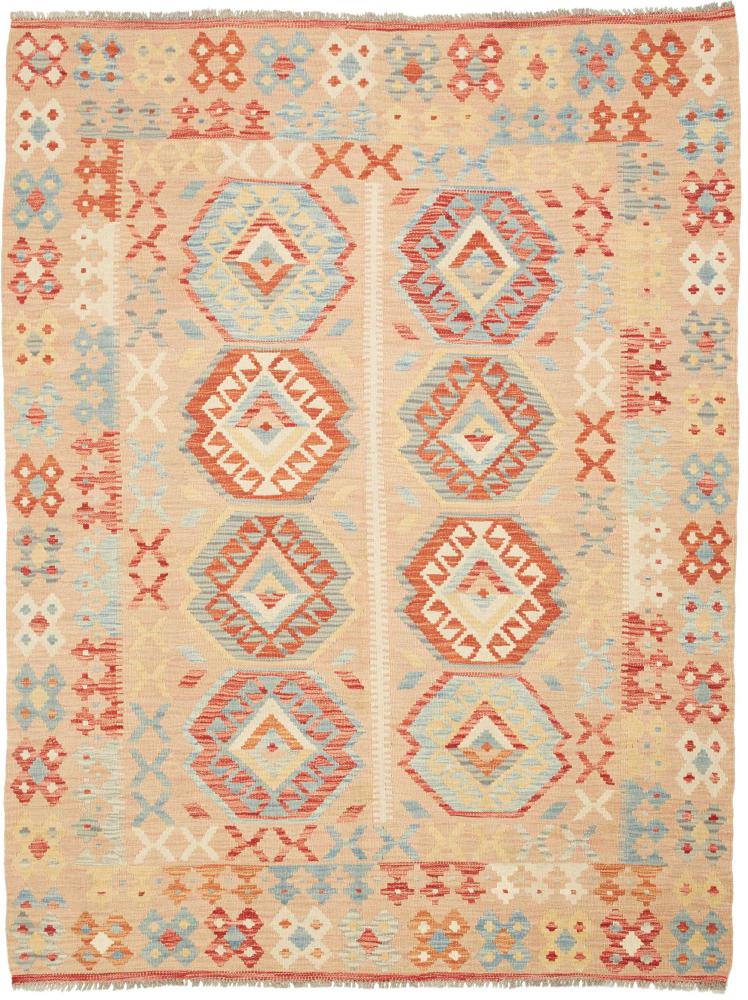 Alfombra afgana Kilim Afghan 200x153 200x153, Alfombra persa Tejido a mano