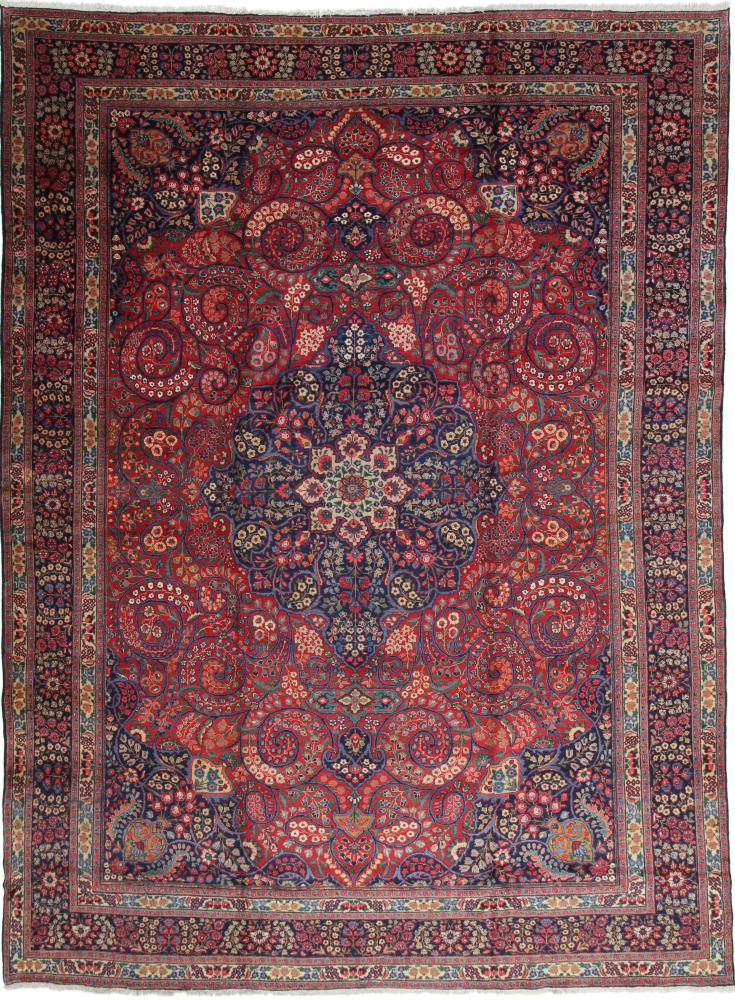 Tapete persa Tabriz Antigo 457x336 457x336, Tapete persa Atado à mão