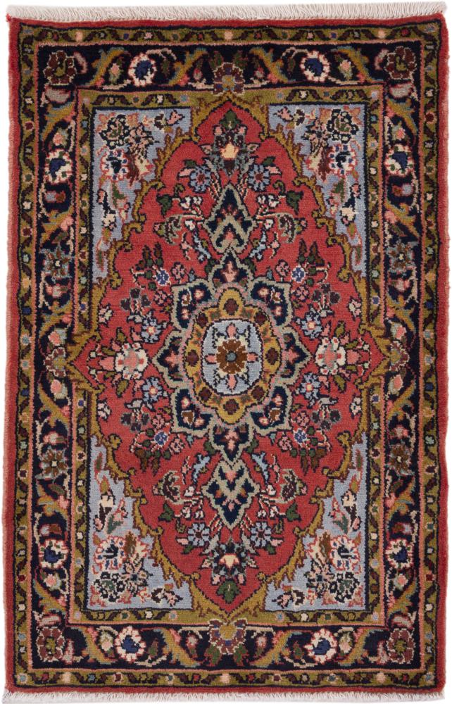 Tapis persan Hamadan 105x73 105x73, Tapis persan Noué à la main