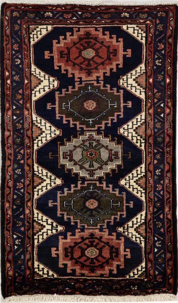 Covor persan Khamseh 129x79 129x79, Covor persan Lucrate de mână