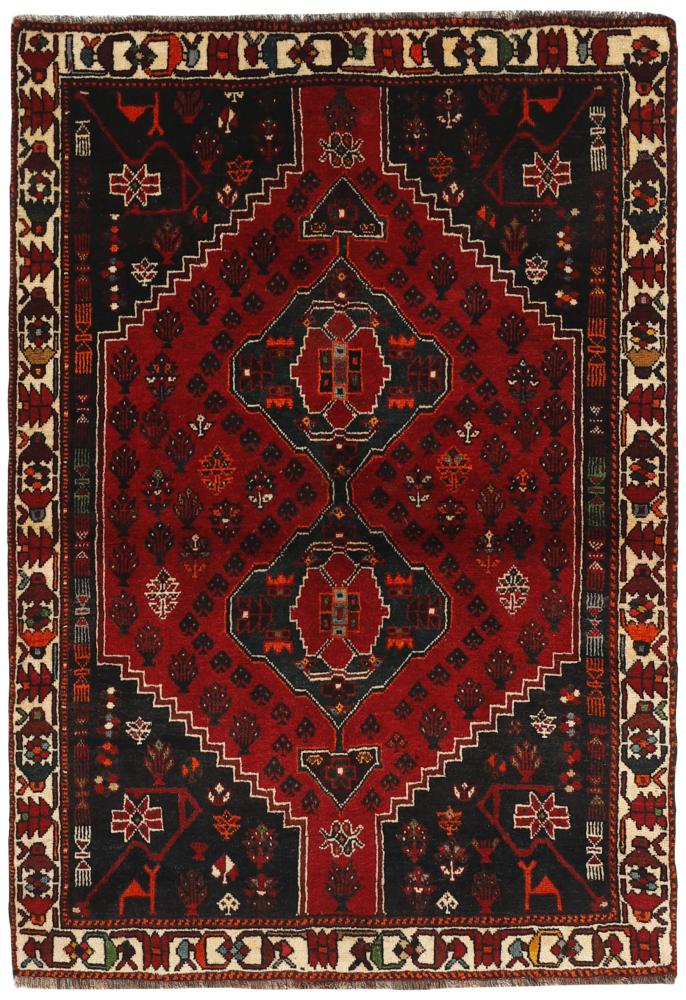 Alfombra persa Shiraz 178x122 178x122, Alfombra persa Anudado a mano