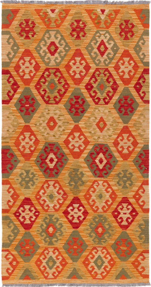 Afganistanilainen matto Kelim Afghan 200x105 200x105, Persialainen matto Käsinkudottu