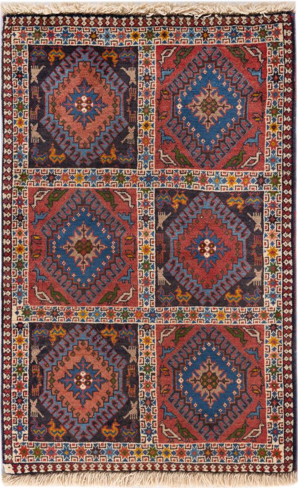 Persian Rug Yalameh 100x65 100x65, Persian Rug Knotted by hand