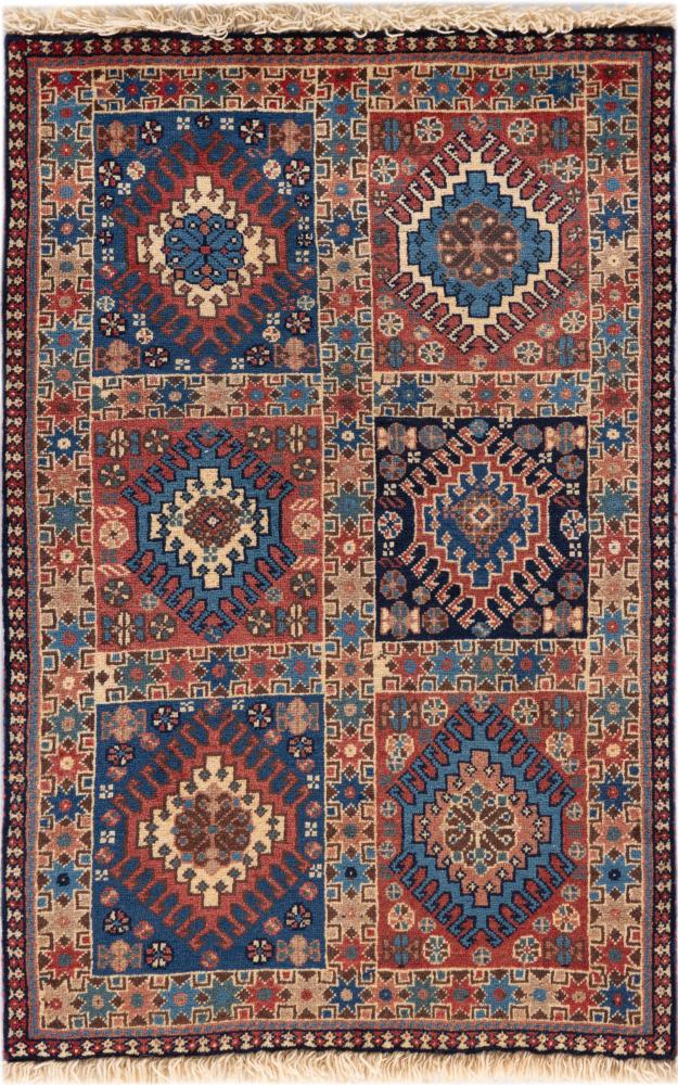 Persian Rug Yalameh 95x62 95x62, Persian Rug Knotted by hand