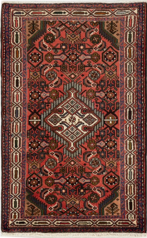 Perzisch tapijt Hamadan Zageh 123x79 123x79, Perzisch tapijt Handgeknoopte