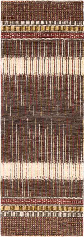 Tapis persan Persan Gabbeh Loribaft Natura 194x67 194x67, Tapis persan Noué à la main