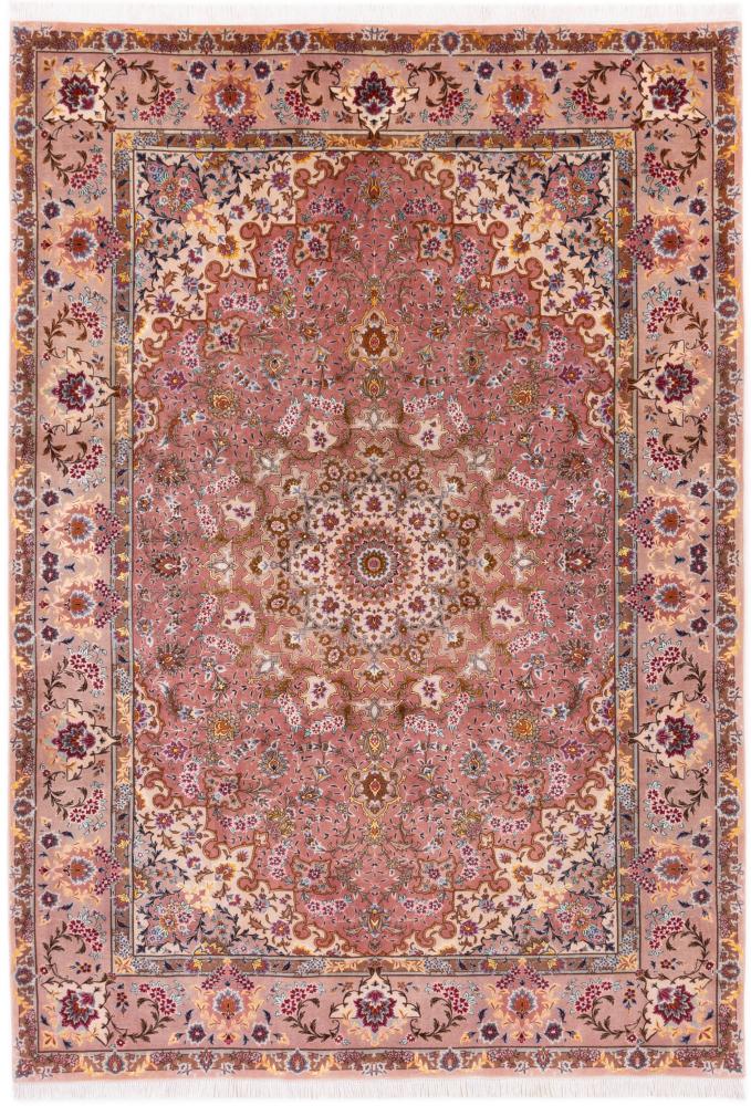 Tapete persa Tabriz 60Raj 290x200 290x200, Tapete persa Atado à mão