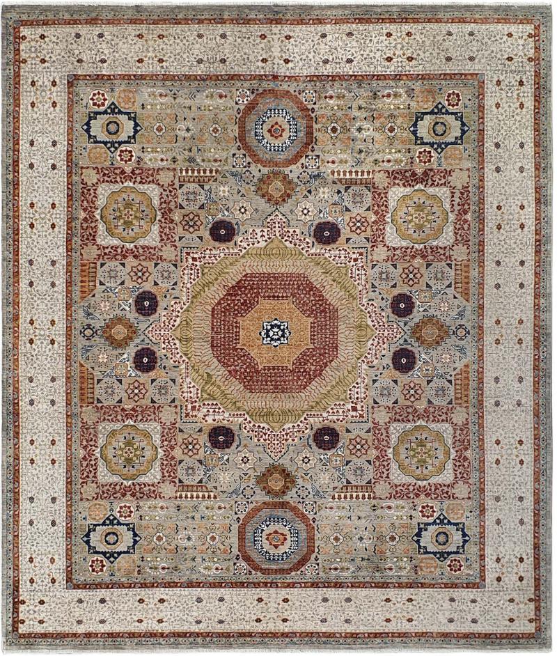 Pakistani rug Mamluk 279x240 279x240, Persian Rug Knotted by hand