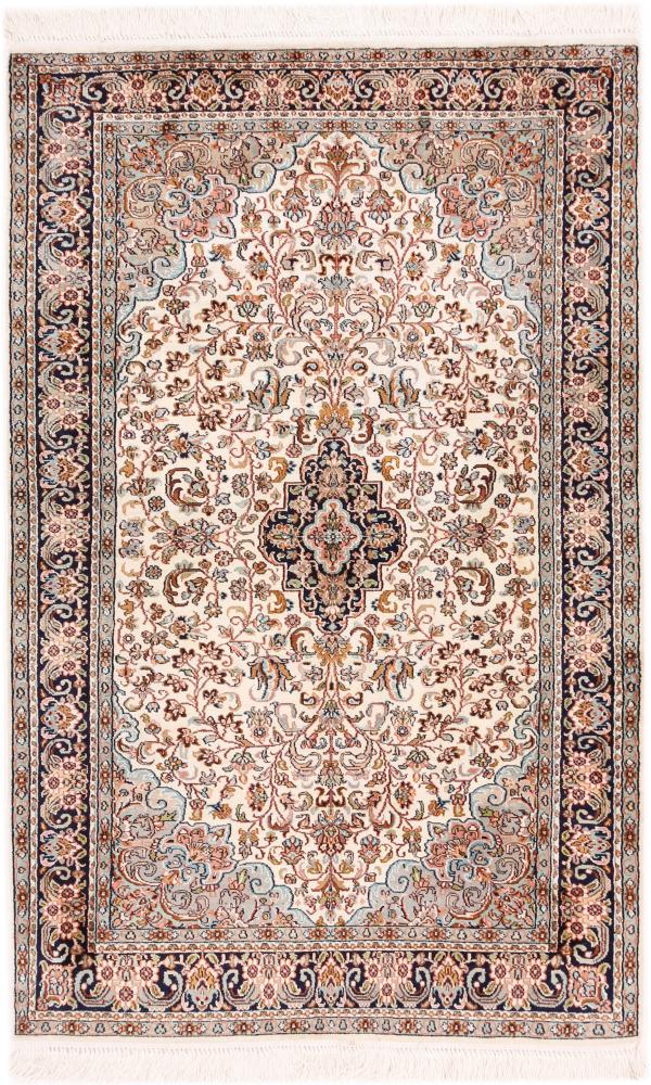 Indo rug Kashmir Silk 151x94 151x94, Persian Rug Knotted by hand