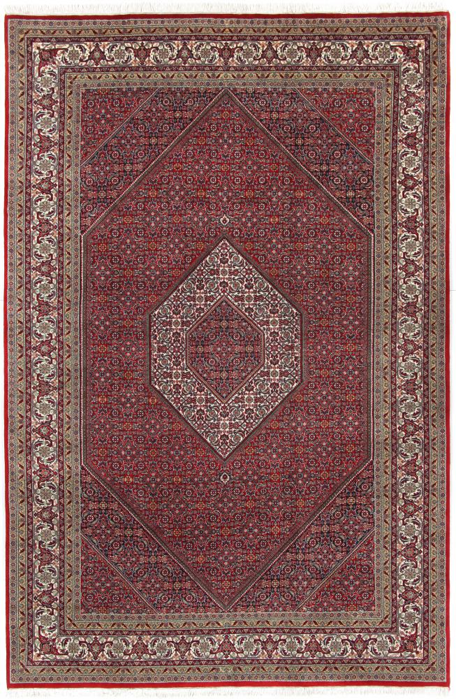 Indischer Teppich Indo Bidjar 9'10"x6'7" 9'10"x6'7", Perserteppich Handgeknüpft