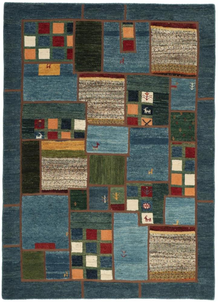 Perzsa szőnyeg Patchwork Gabbeh 211x152 211x152, Perzsa szőnyeg Kézzel csomózva