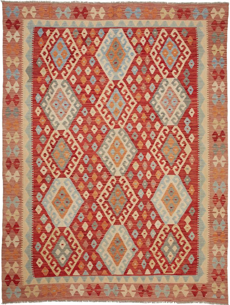 Tapete afegão Kilim Afegão 244x186 244x186, Tapete persa Tecido à mão