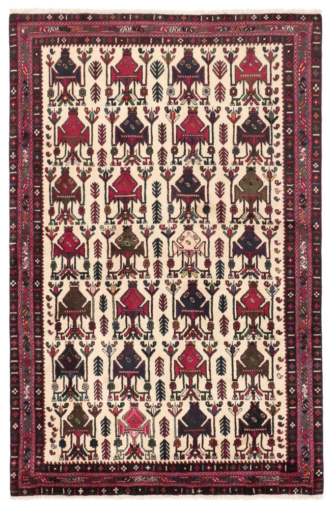 Tappeto persiano Afshar 223x149 223x149, Tappeto persiano Annodato a mano