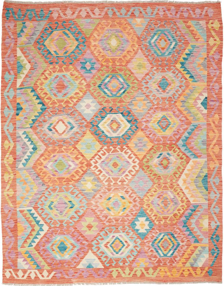 Tapis afghan Kilim Afghan 226x176 226x176, Tapis persan Tissé à la main